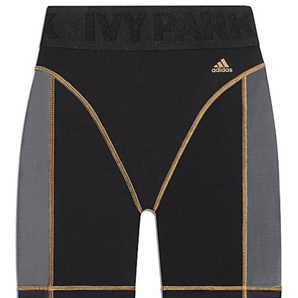 Adidas Originals Women's Ivy Park Black Cycling Shorts Size 4x GS6370 - Picture 4 of 5